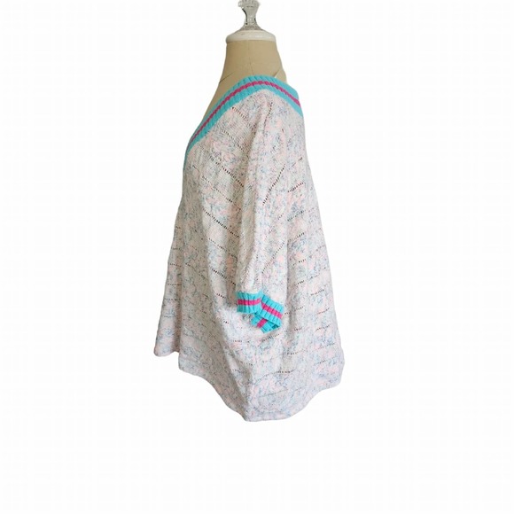 Torrid White and Blue Striped Blouse - Picture 6 of 10